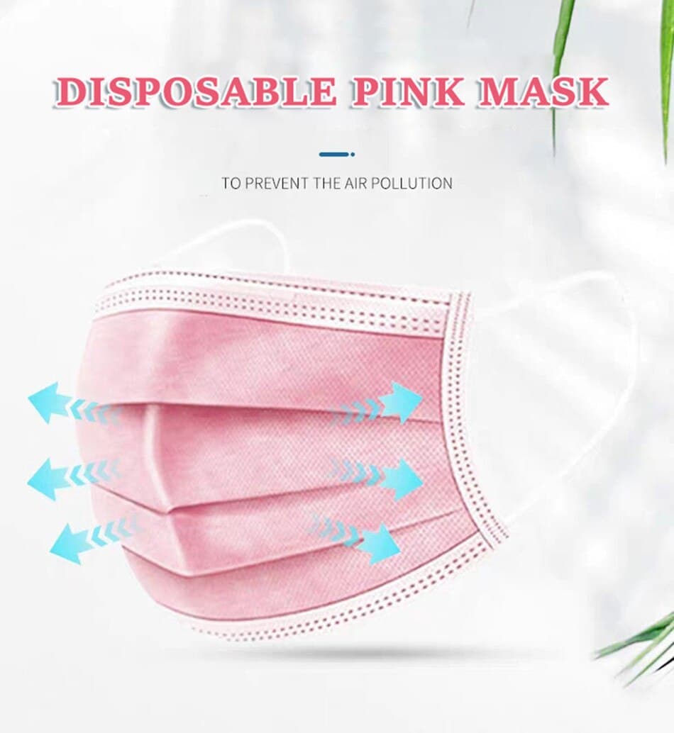 10-200 Uds niño máscara para niños mascarillas desechables 3 capa filtro Anti polvo gripe tela fundido protectora transpirable boca máscaras