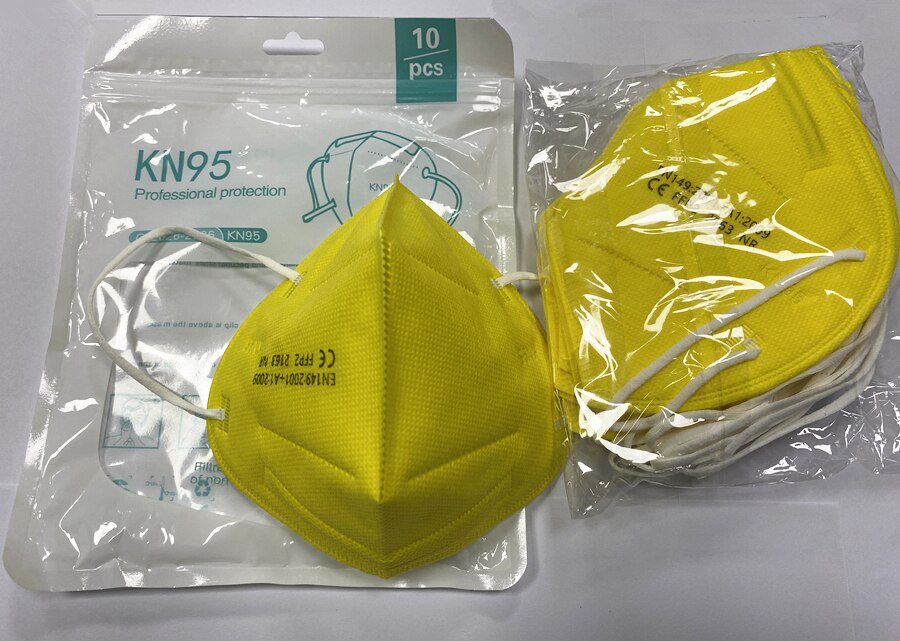 Máscara respiradora FFP2 KN95 de 5 capas para adultos, mascarilla facial FFP3 con filtro, a prueba de polvo, reutilizable, FFP2