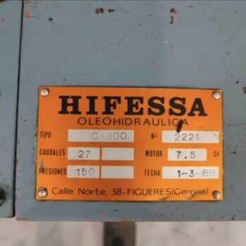 Grupo hidráulico HIFESSA 3 IMG 3494